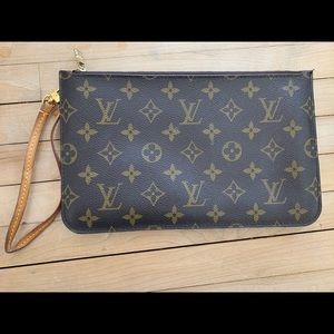 FINAL POST- Louis Vuitton Wristlet Authentic